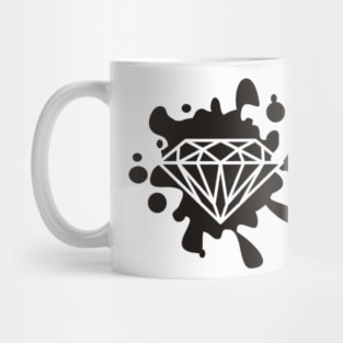 Diamond splat Mug